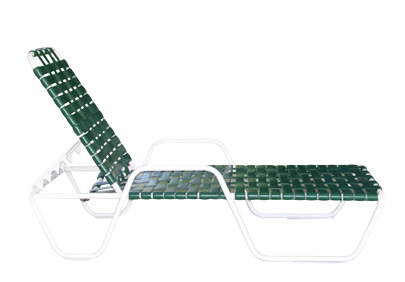Cross Strap Chaise Lounge - C-149C by Seabreeze Patio