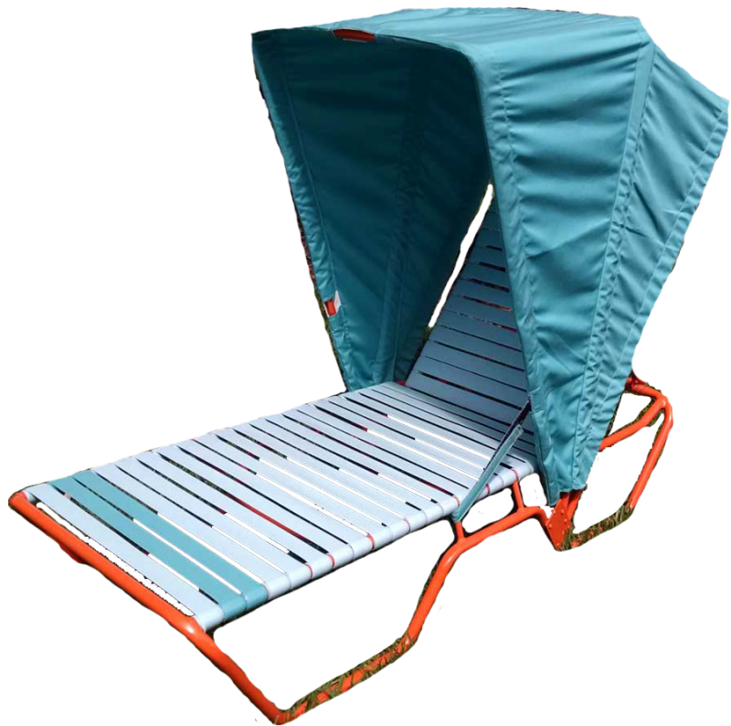CAB-L Single Chaise Lounge Cabana