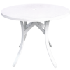 Round Fiberglass Dining Table