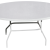 C36x54F Oval Fiberglass Table