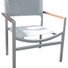 Alpha Sling Teak Arm Chair 1